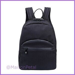 Smell Proof Backpack with Lock, Polyester Daypack for Travel